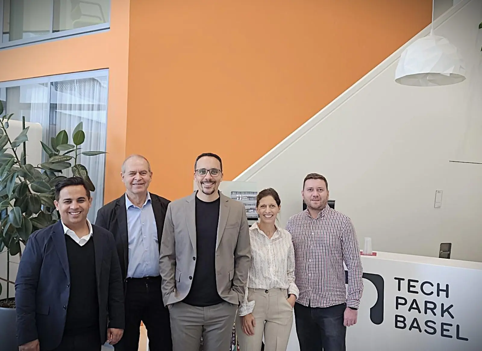 Kitsa and Hemex team at Tech Park Basel