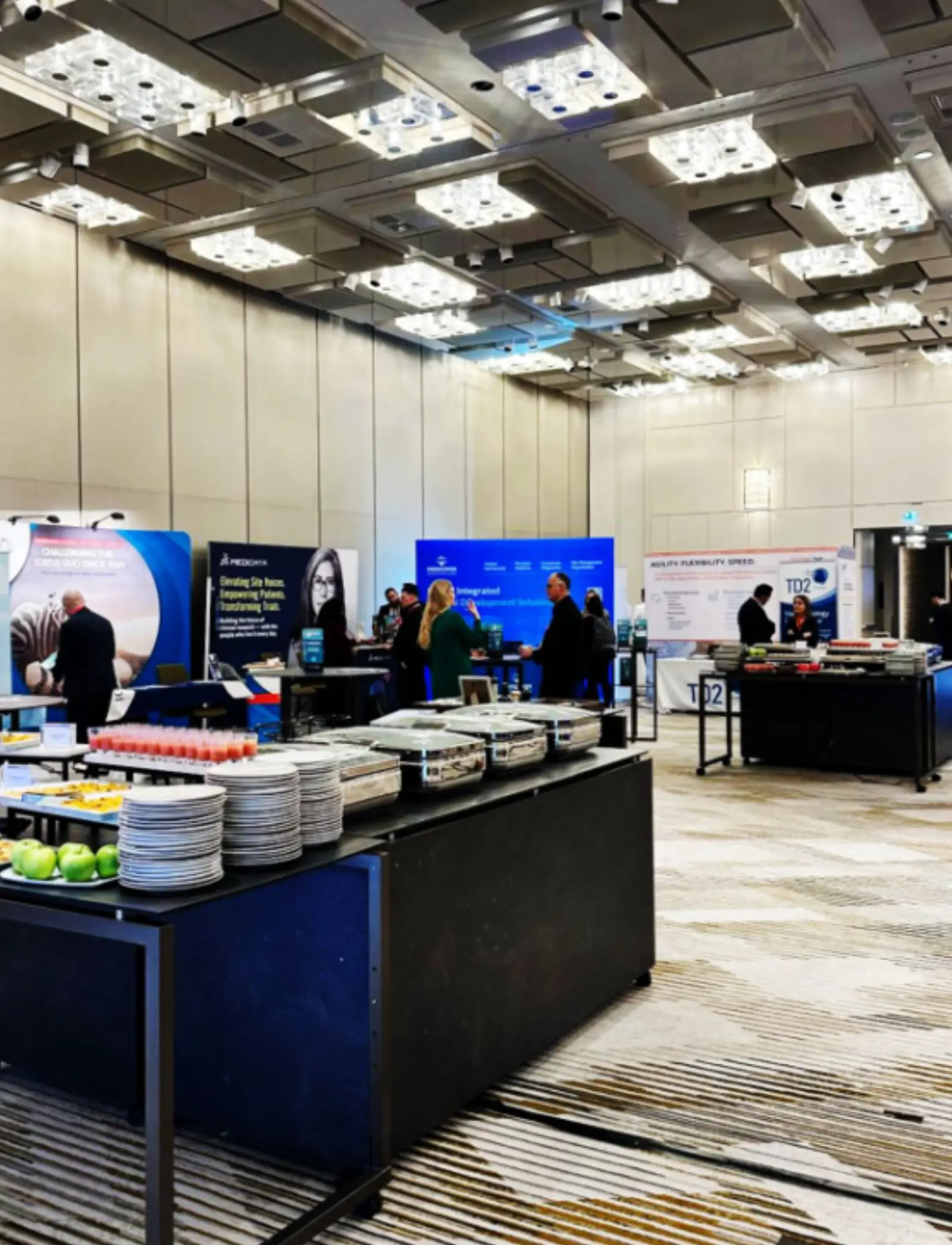 Conference venue and exhibition hall